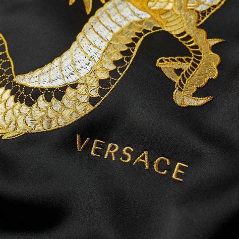 versace medusa and dragon varsity|Versace Medusa collection.